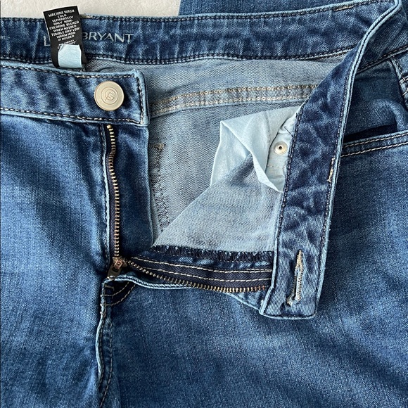 Lane Bryant Genius Fit Straight Leg Classic Blue Men's Jeans 16 Regular - Picture 8 of 10